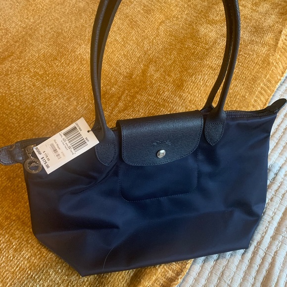 Longchamp Le Pliage Neo Navy Blue Small 